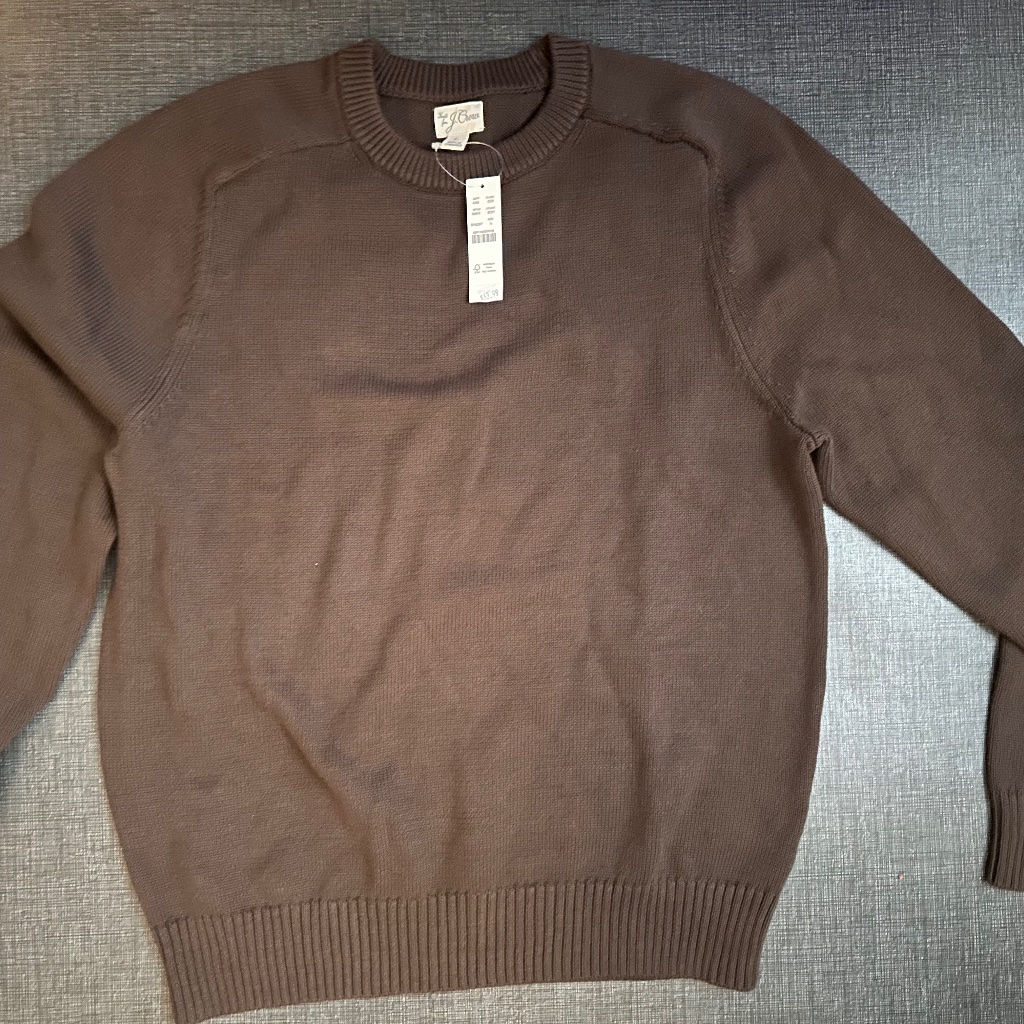 Men’s Jcrew Knit Crew Neck Sweater